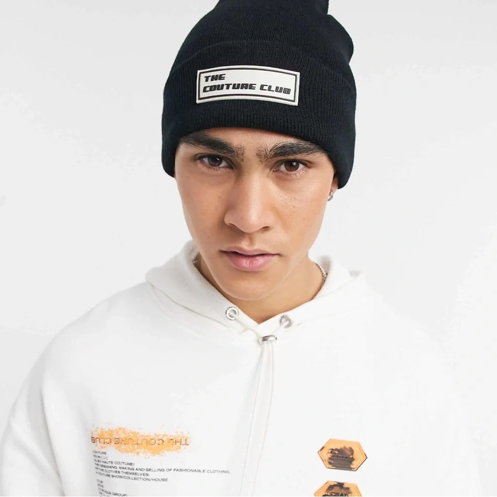 The Couture Club regular beanie in black